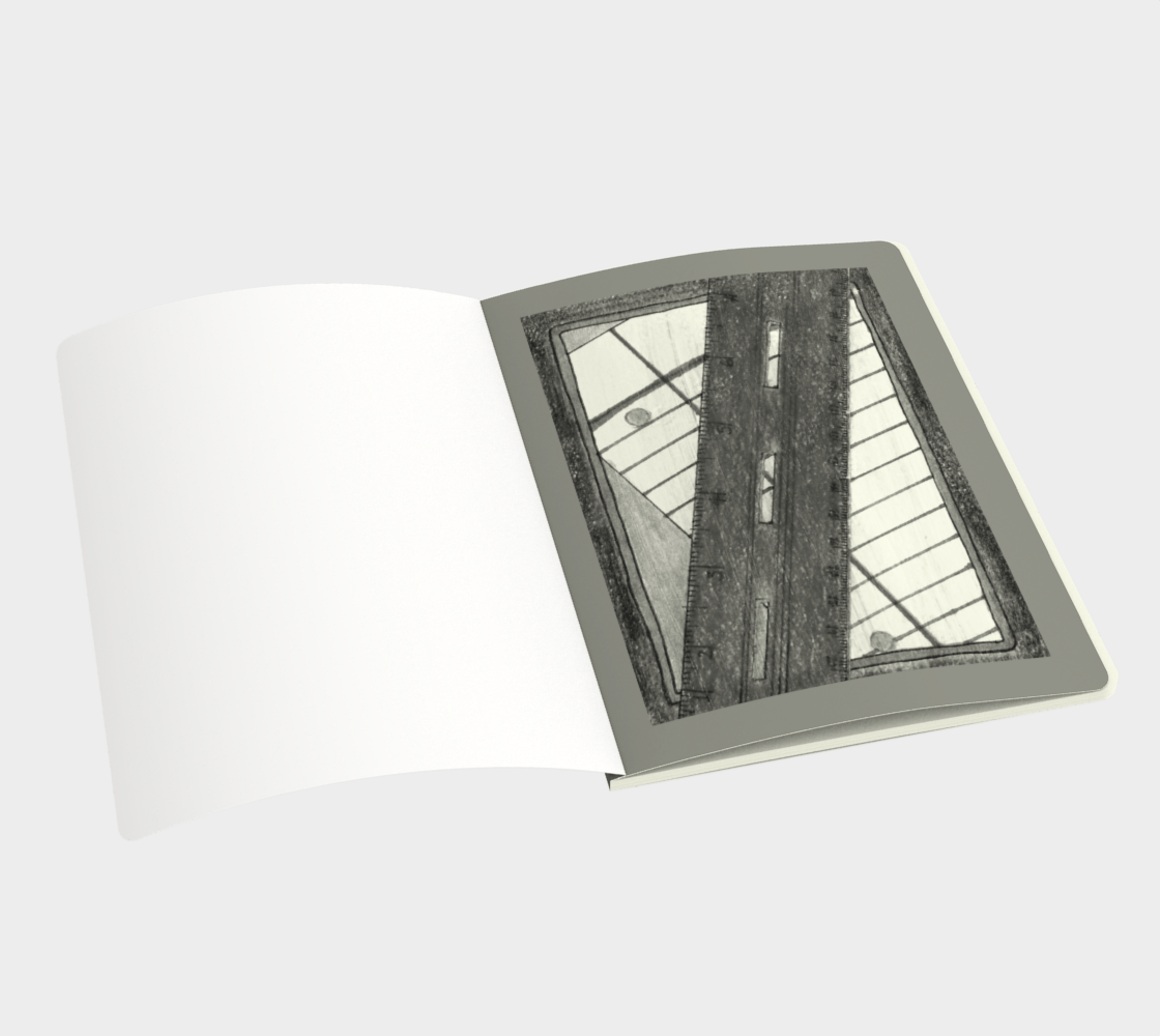 Large Vintage Stationery Notebook for Inspired Writing