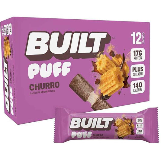 Built PUFF PROTEIN BARS, 12 Bars/Box