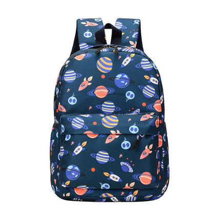 3D Print Kids School Backpack – Cartoon Patterns, Lightweight & Waterproof