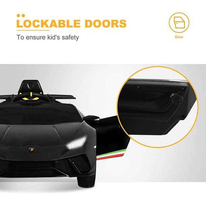 PREORDER 2026 Lamborghini Huracan Kids Electric Car 12V DELUXE Ride On with Remote Control