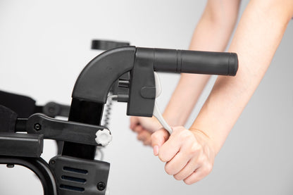 EZee Life CH4077 Folding Electric Rollator with Seat | 4-in-1 Power Assist Walker Canada