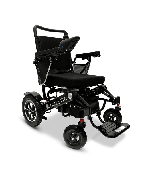 ComfyGo Majestic IQ 7000 Auto-Folding Electric Wheelchair - Lightweight and Convenient for Canadian Travel