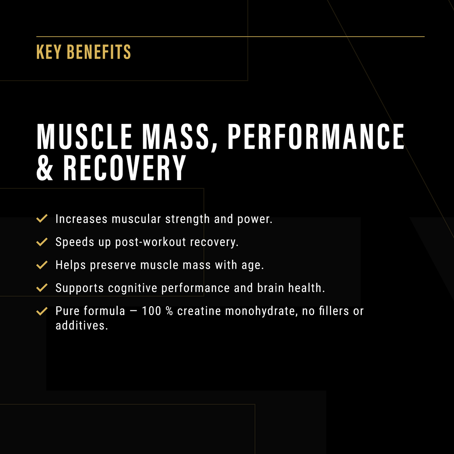 Creatine Supplement for Enhanced Performance and Muscle Growth