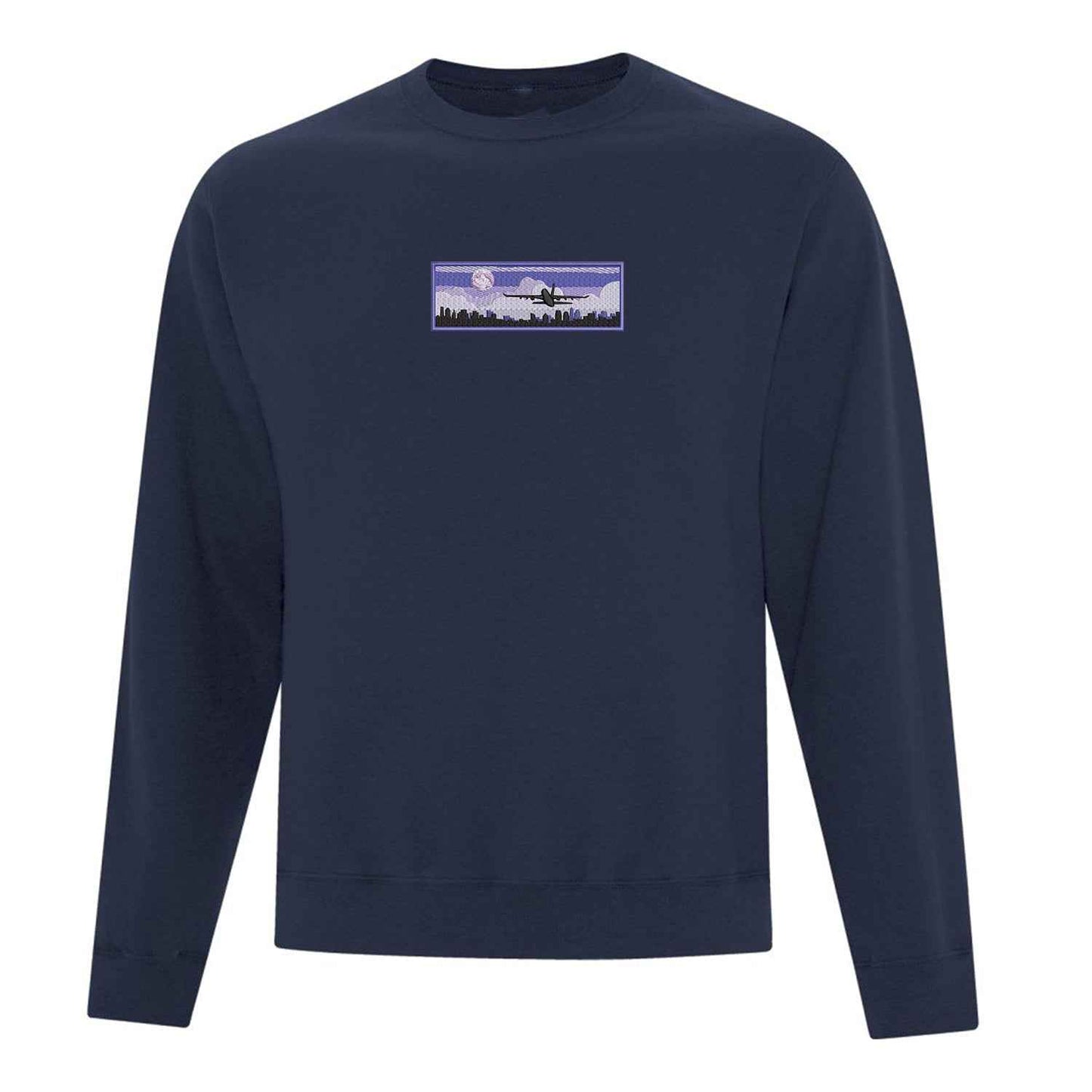 Crewneck Avion brodé