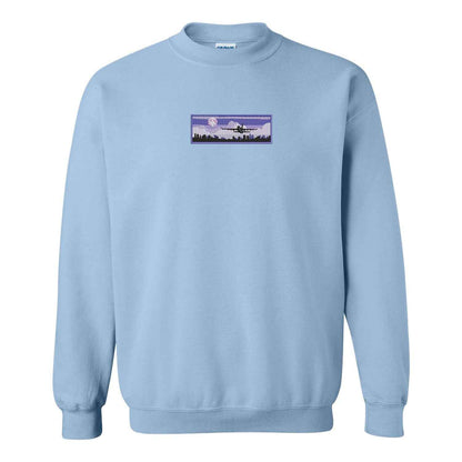 Crewneck Avion brodé