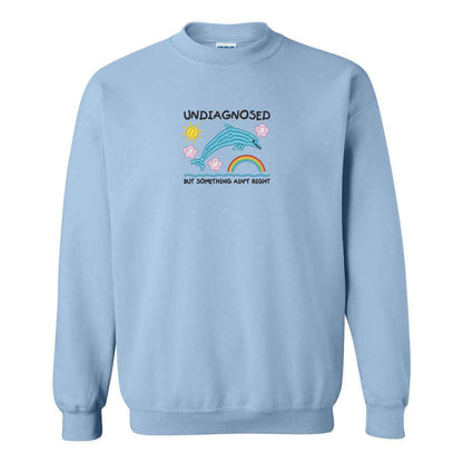 Crewneck "Undiagnosed" brodé