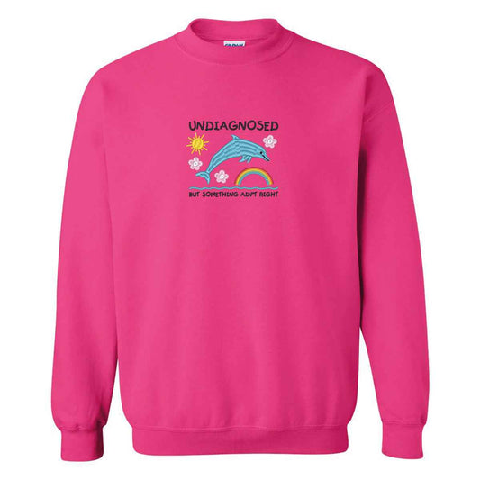 Crewneck "Undiagnosed" brodé