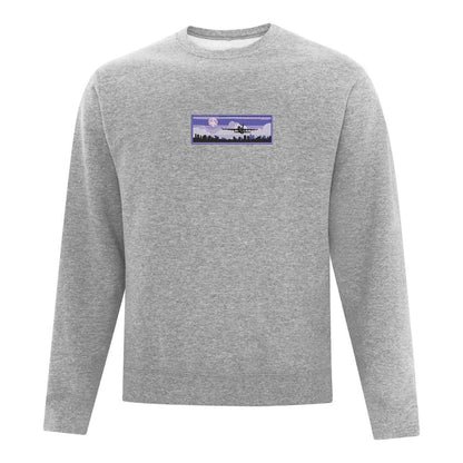 Crewneck Avion brodé