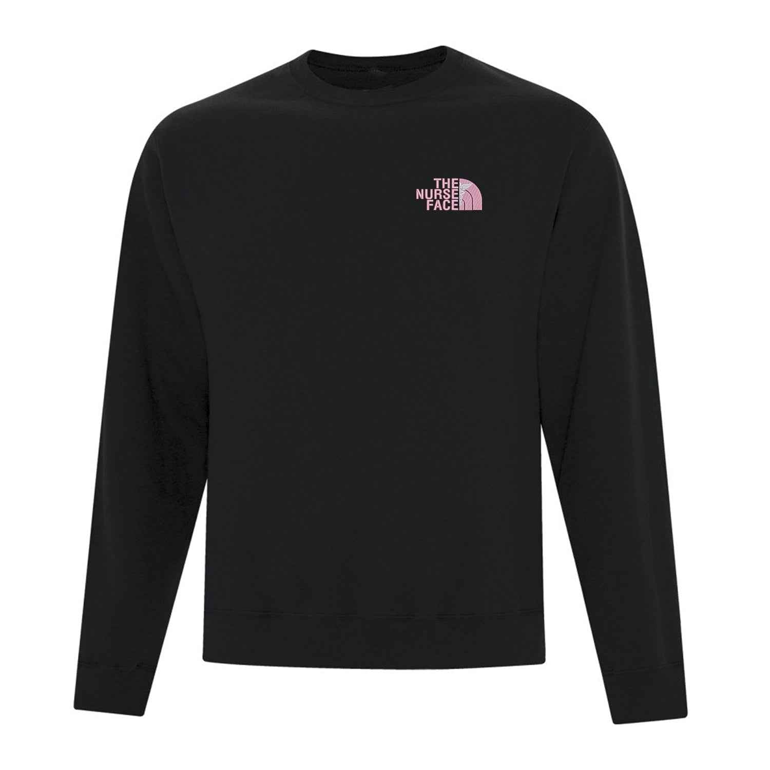 Crewneck "The Nurse Face" brodé