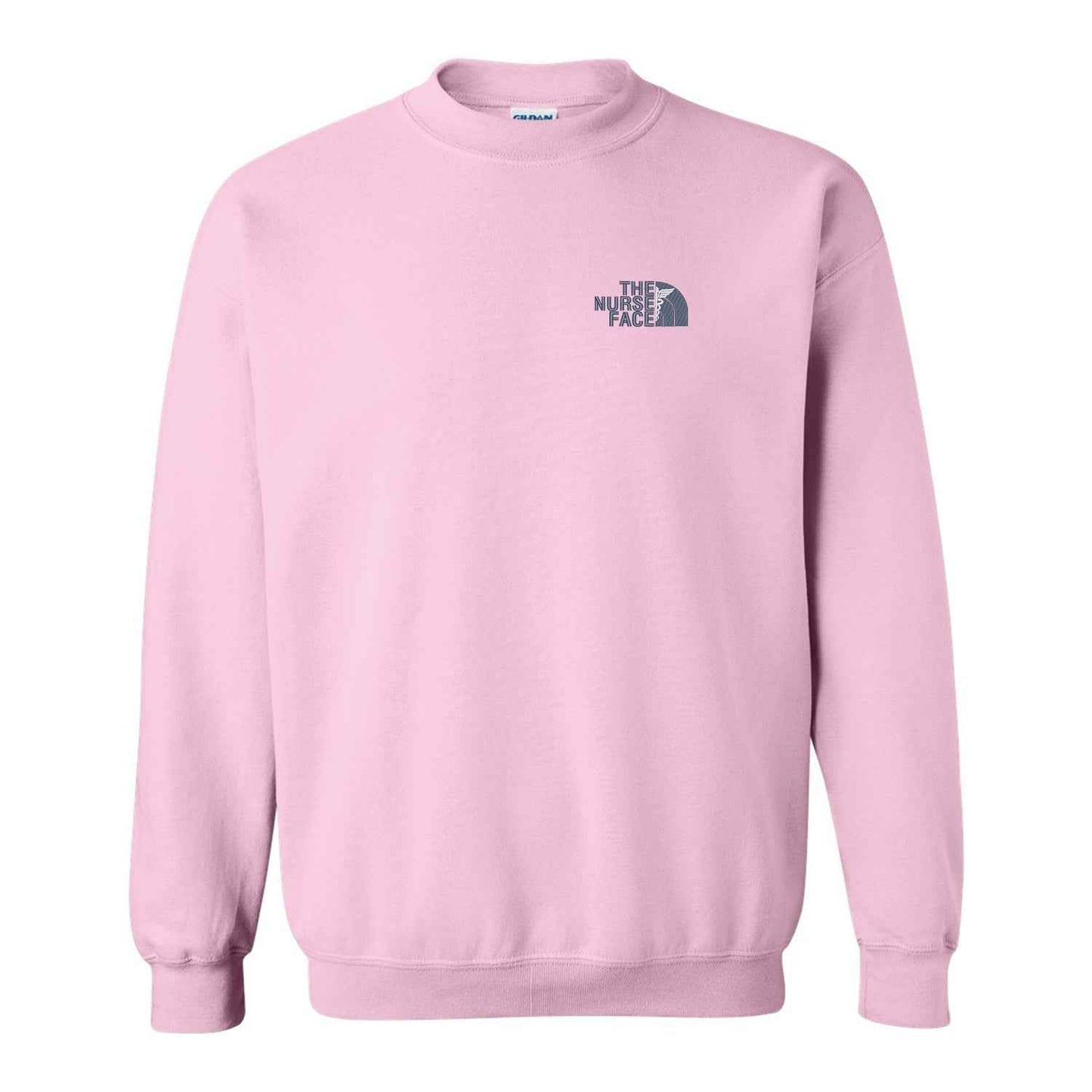 Crewneck "The Nurse Face" brodé