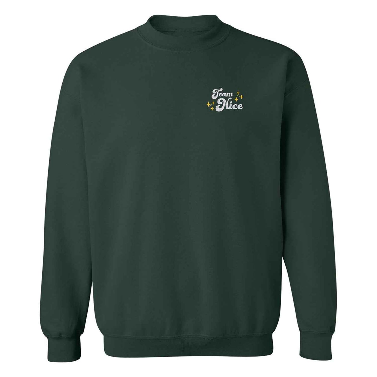 Crewneck "Team Nice" brodé
