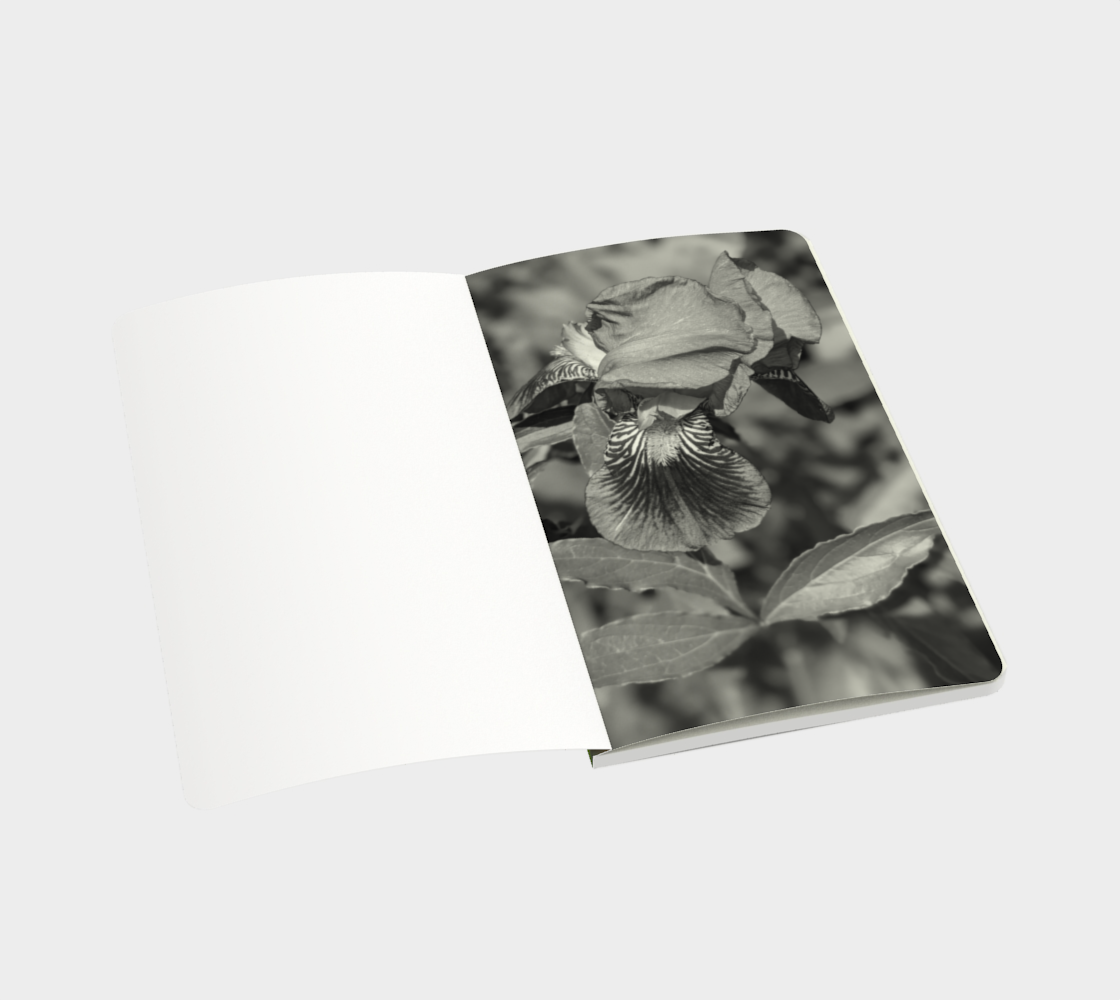 Small Iris Notebook - Perfect for On-the-Go Notes and Creative Ideas