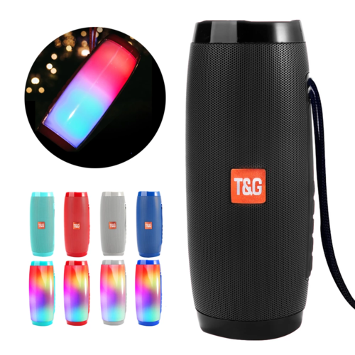 Wireless Bluetooth Stereo Speaker with LED Light for Ultimate Sound Experience