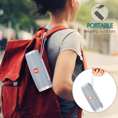 Wireless Bluetooth Stereo Speaker with LED Light for Ultimate Sound Experience