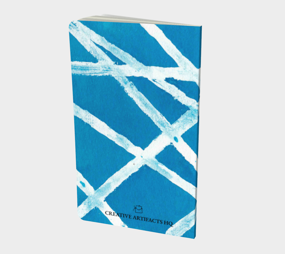 Small Notebook with White Lines - Perfect for On-the-Go Note-Taking