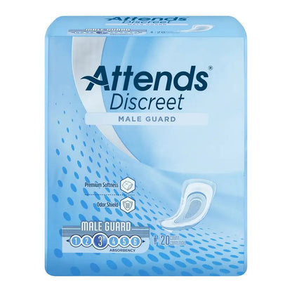 Discreet Male Guard - Case of 6 packages (120 count)