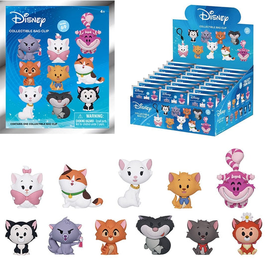 Disney Cats Series 69 Mystery 3D Foam Bag Clip