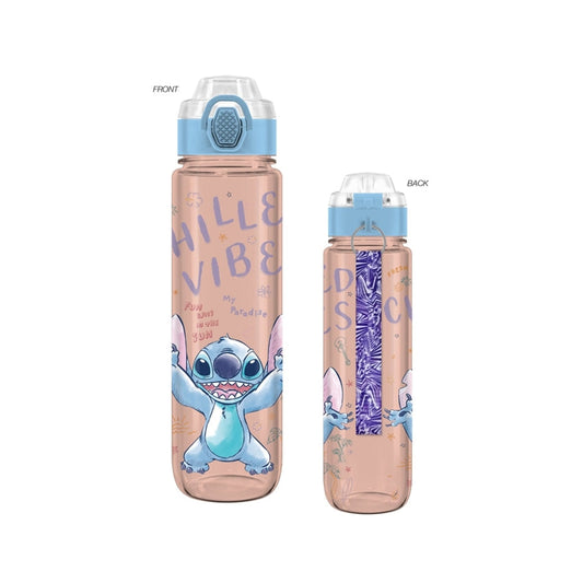 Disney Lilo & Stitch Arms Up Island Icons 33oz Plastic Water Bottle
