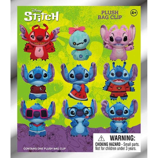 Disney Lilo & Stitch Mystery Plush Bag Clip