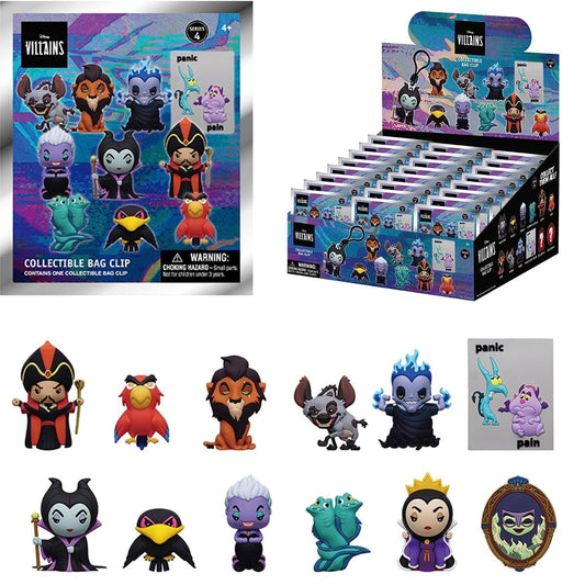 Disney Villains Series 4 Mystery 3D Foam Bag Clip