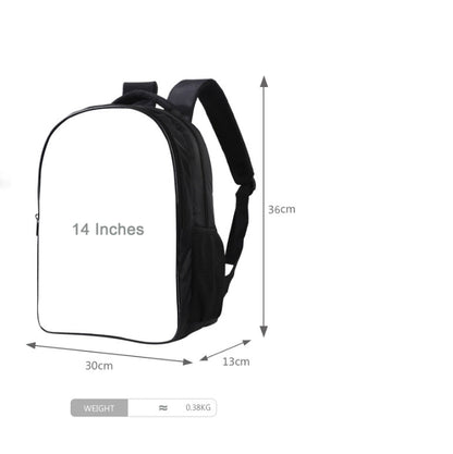 Kids Dinosaur Print School Backpack – Lightweight 14" & 16" Sizes