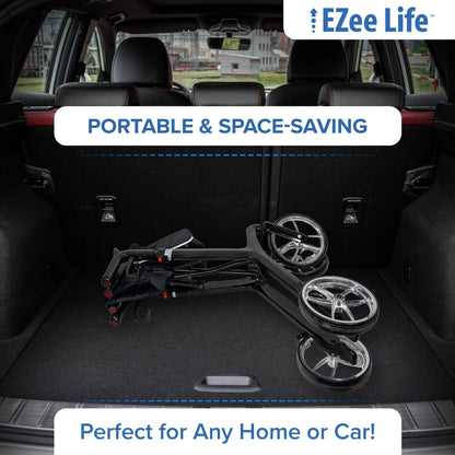 EZee Life Carbon Fiber Rollator CH3018 | Ultra-Lightweight 5.8 kg Walker Canada
