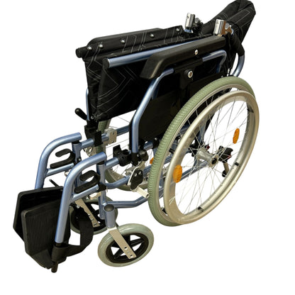 Ezee Life CH1098 Super Lightweight Folding Wheelchair - 24 lb Aluminium Frame for Easy Mobility in Canada
