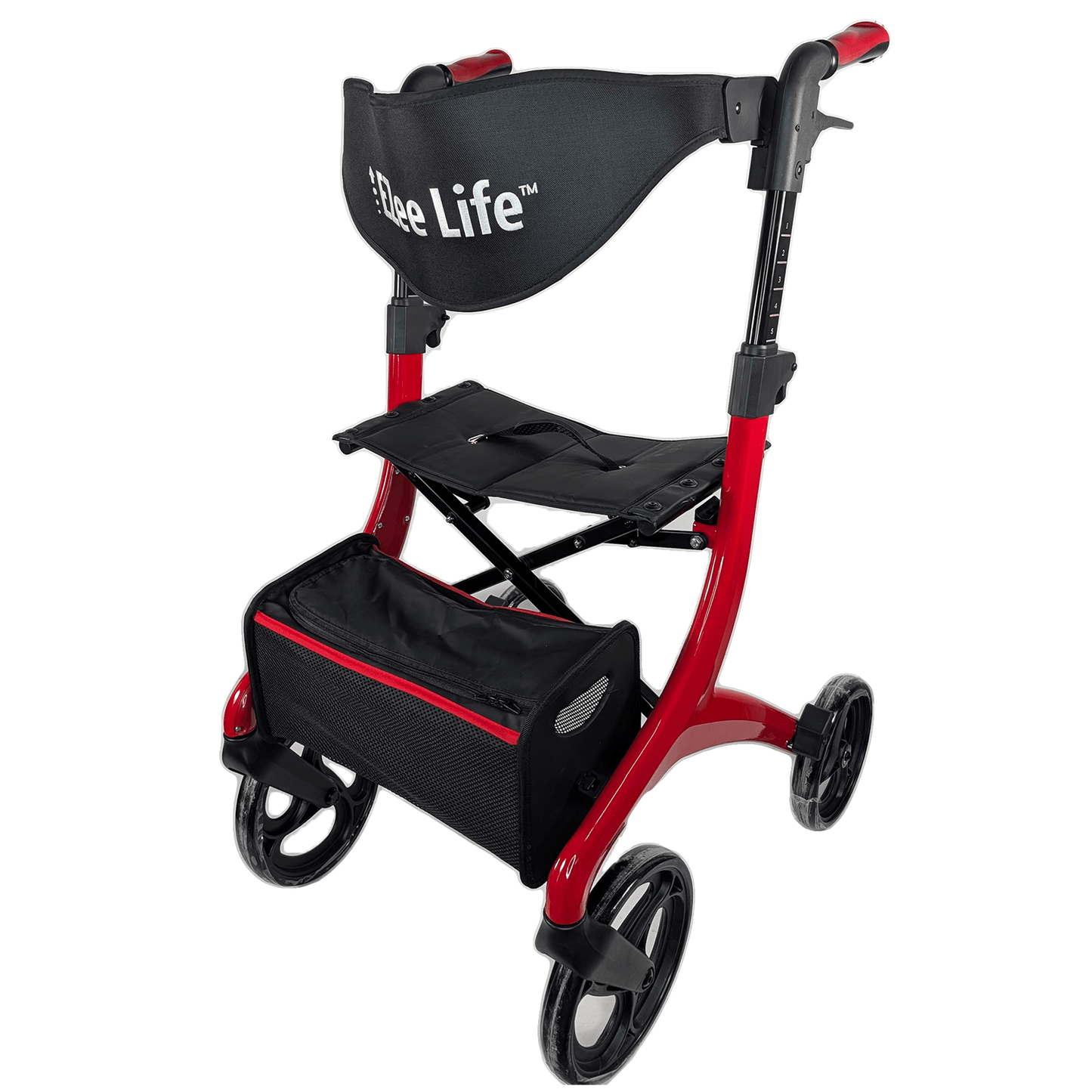 EZee Life Folding Rollator Walker CH2077 | Lightweight Height-Adjustable Mobility Aid Canada