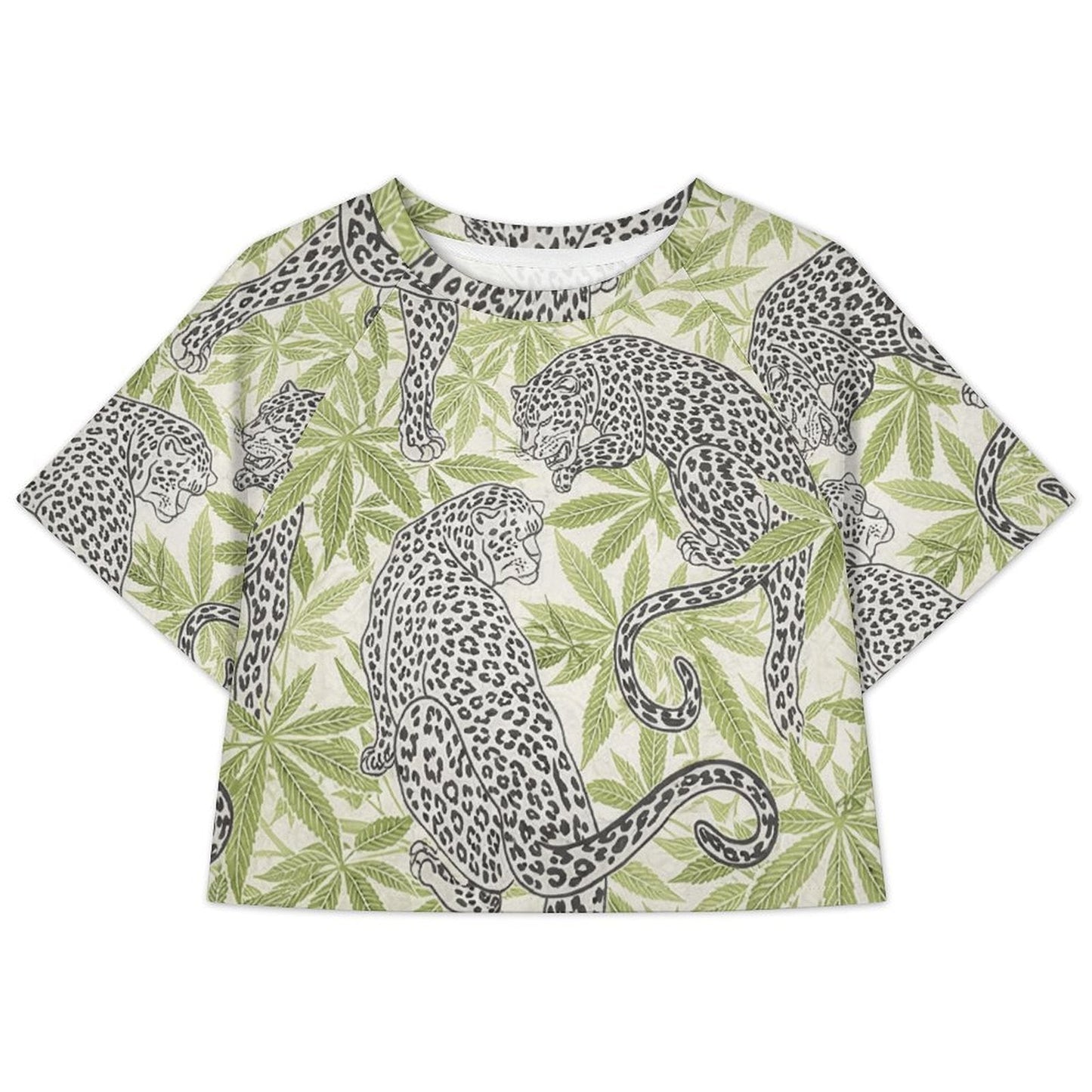 Leopard Cropped T-Shirt for Trendy Style