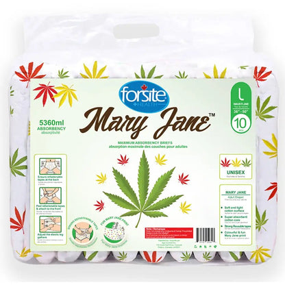 Forsite Health Mary Jane™ Maximum Absorbency Adult Briefs - Case of 30