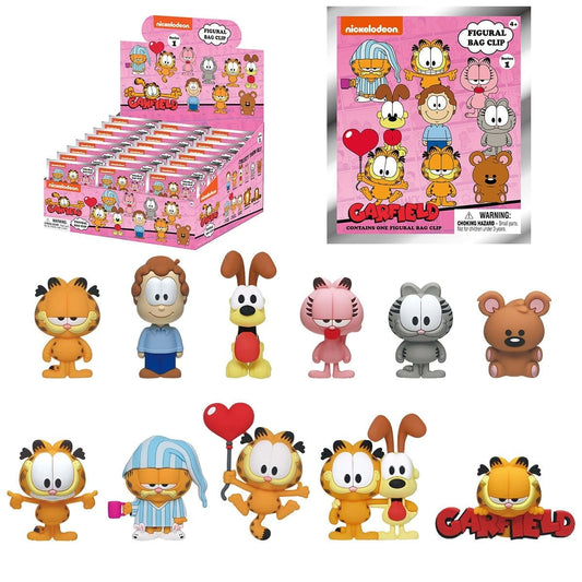 Garfield Series 1 Mystery 3D Foam Bag Clip