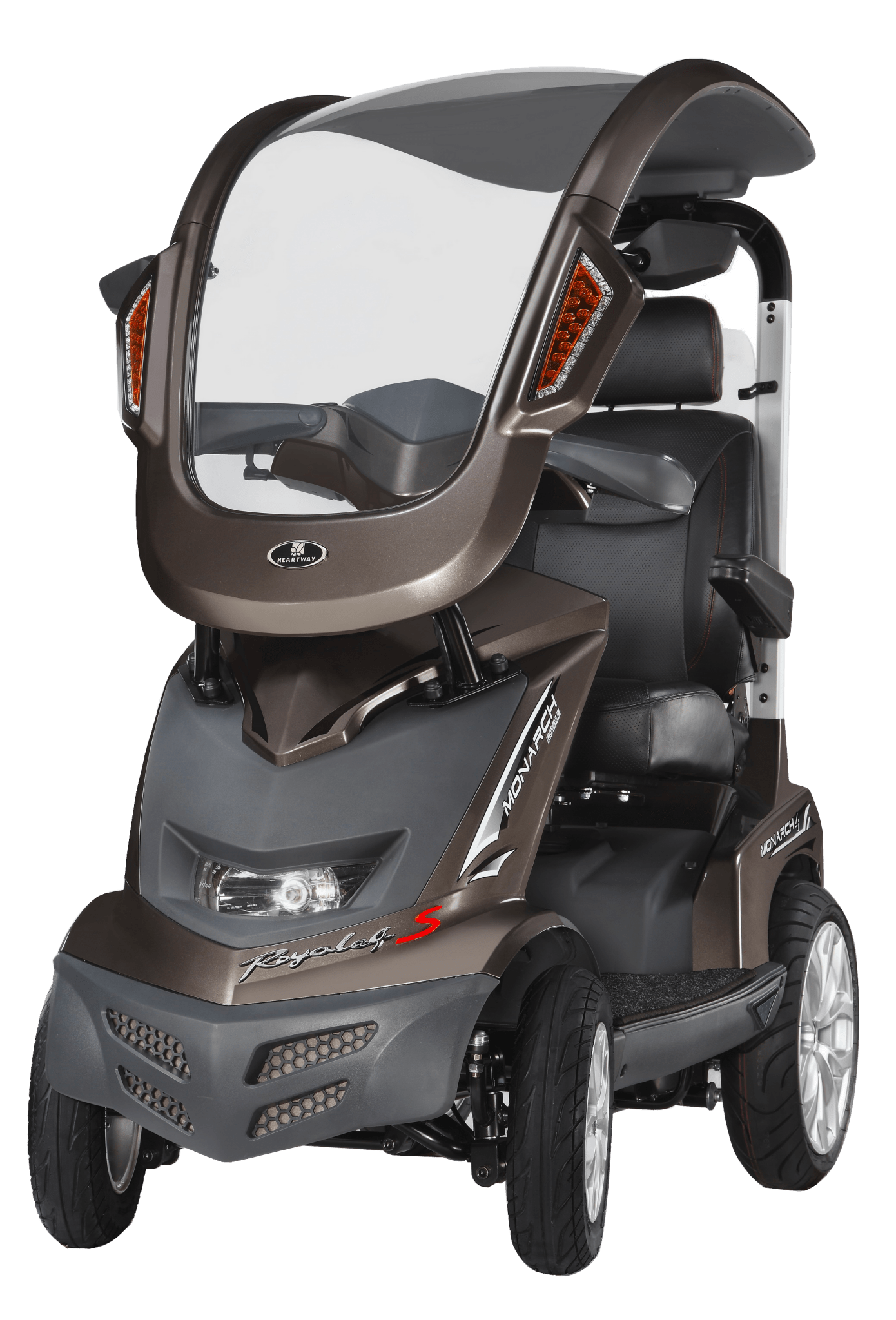 Heartway PF7S 4-Wheel Large Mobility Scooter with Canopy | 50 km Range, 1500W Motor Canada