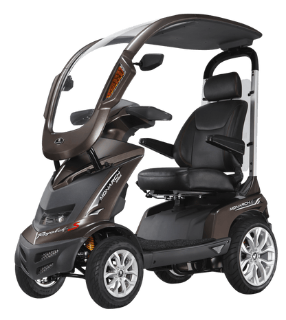 Heartway PF7S 4-Wheel Large Mobility Scooter with Canopy | 50 km Range, 1500W Motor Canada