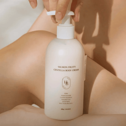 HEVEBLUE Salmon Fruity Centella Body Cream 300g