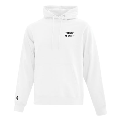 Hoodie You Make Me Smile Brodé – Spread Joy and Comfort