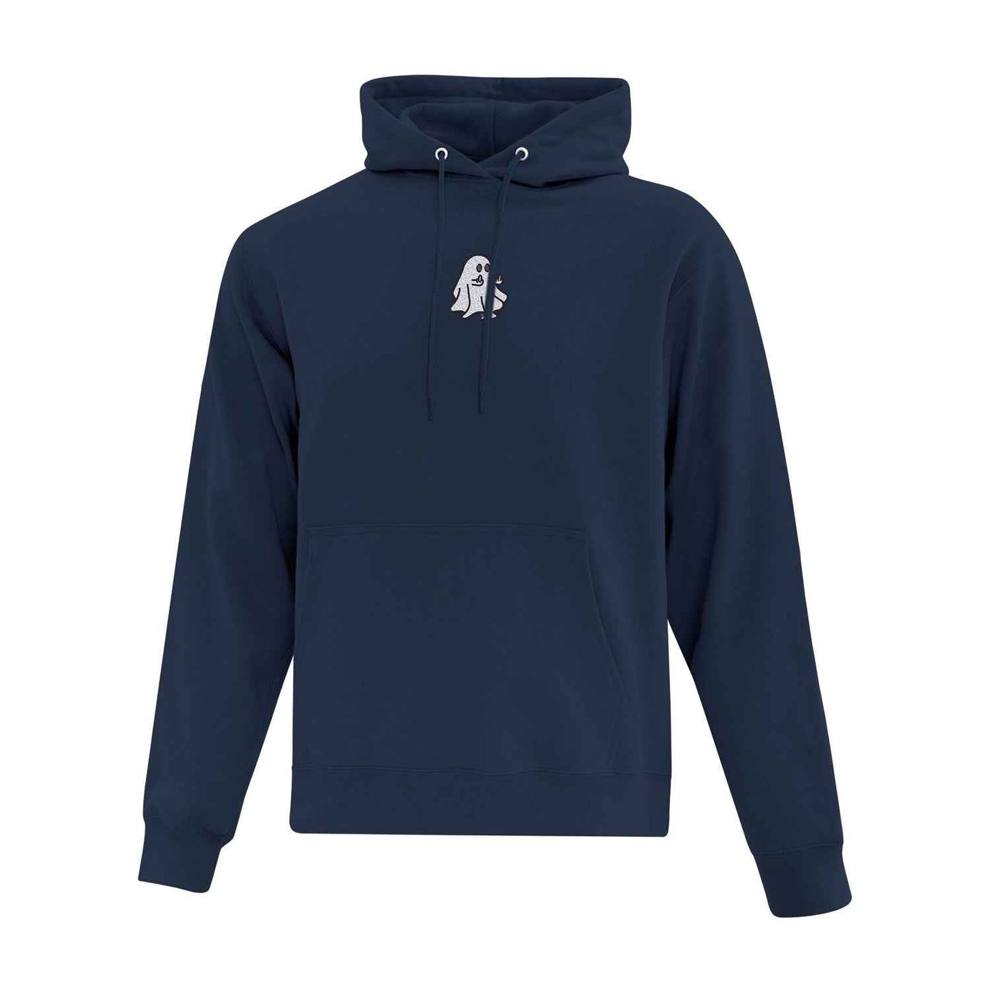 Hoodie Ghost sans lunettes brodé