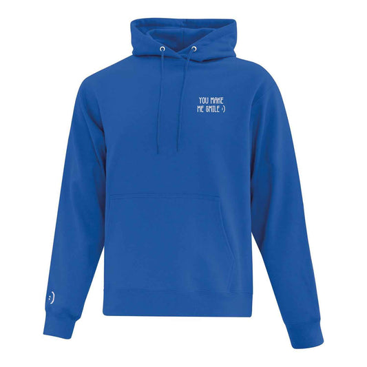 Hoodie "You Make Me Smile" brodé
