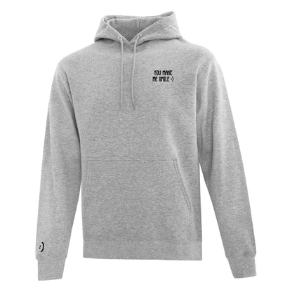 Hoodie "You Make Me Smile" brodé