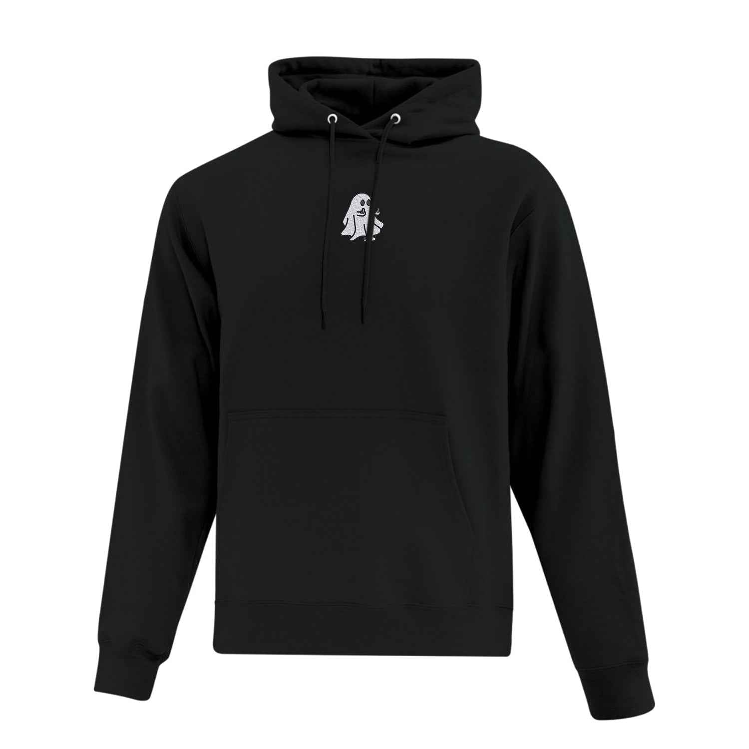 Hoodie Ghost sans lunettes brodé