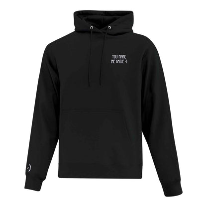 Hoodie "You Make Me Smile" brodé