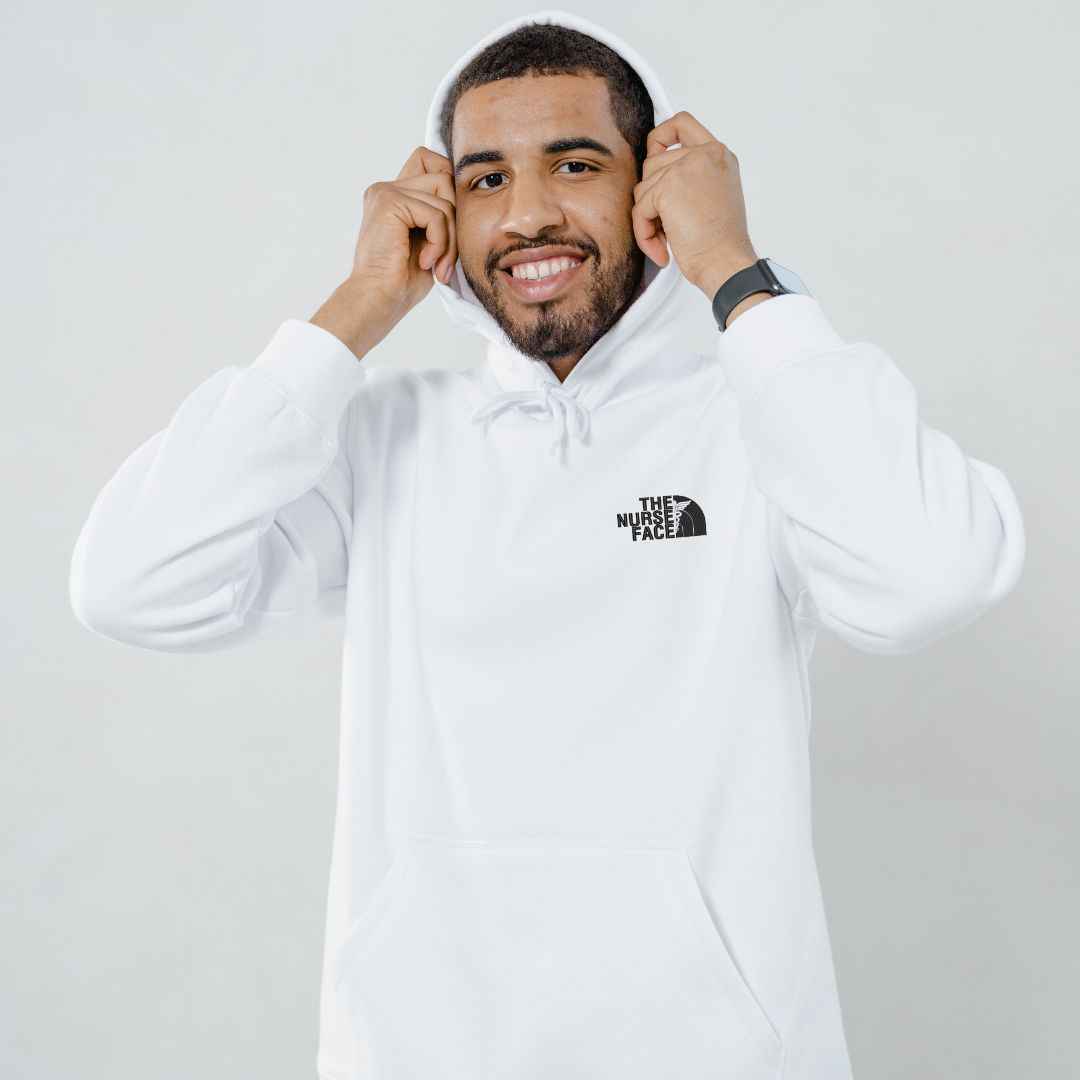 Hoodie "The Nurse Face" brodé