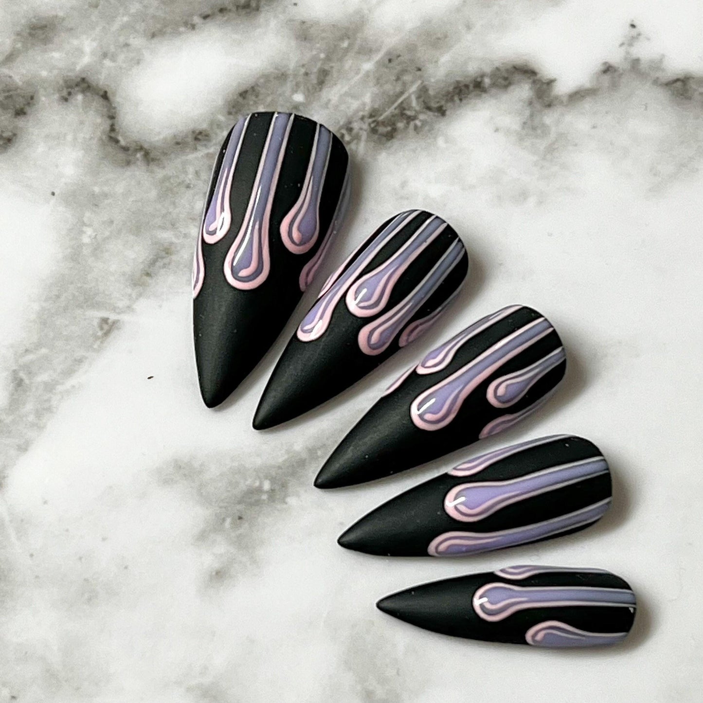 Purple Glow Drips