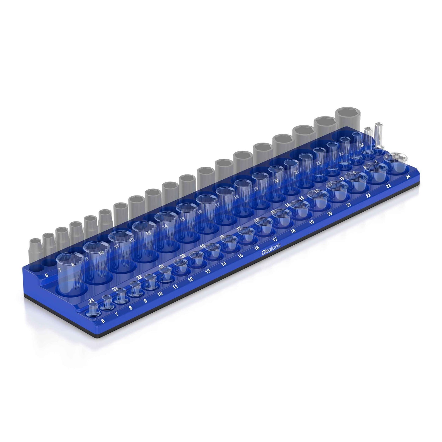 3-Row Magnetic Socket Holder