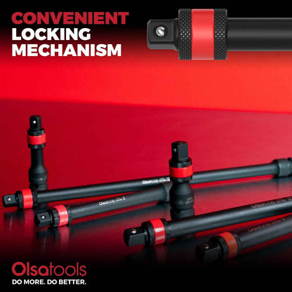 Locking Impact Socket Extensions for Enhanced Torque and Control
