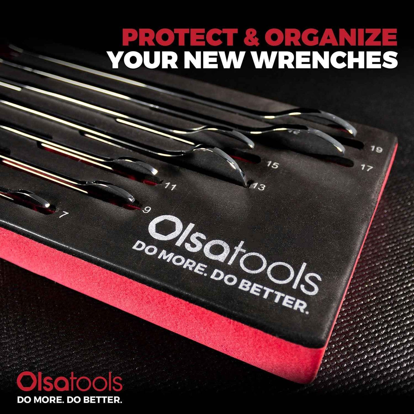 Slim Profile Wrench Set