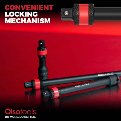 Locking Impact Socket Extensions for Enhanced Torque and Control