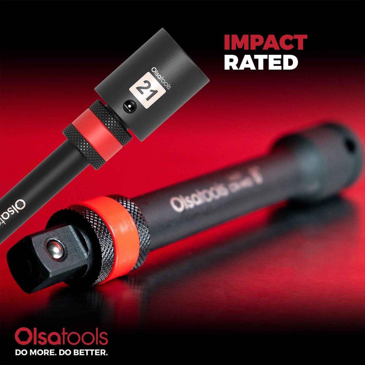 Locking Impact Socket Extensions for Enhanced Torque and Control