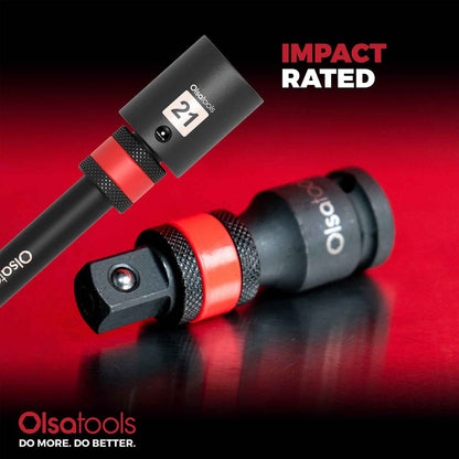 Locking Impact Socket Extensions for Enhanced Torque and Control