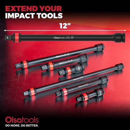 Locking Impact Socket Extensions for Enhanced Torque and Control