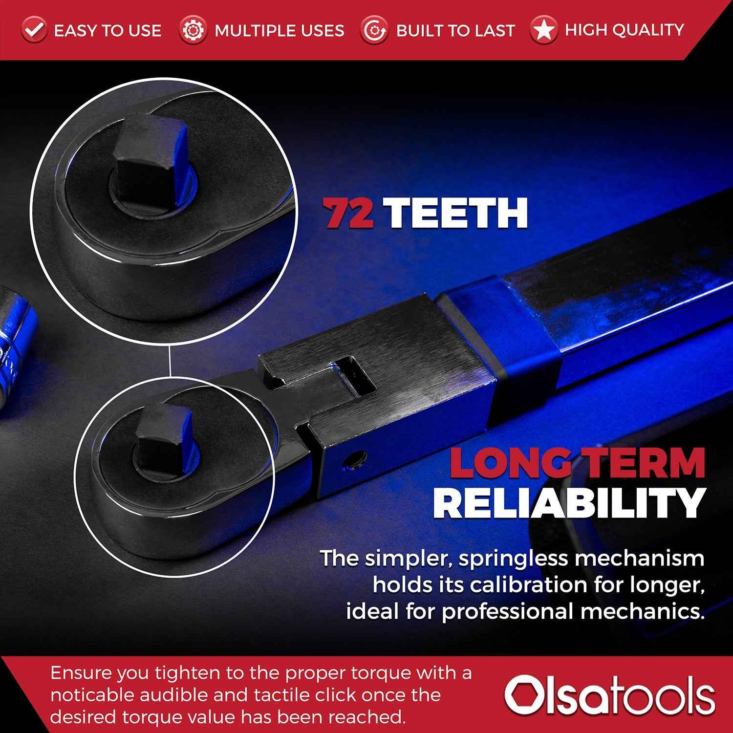 Flex Head Torque Wrenches - Split Beam Design for Precision and Durability